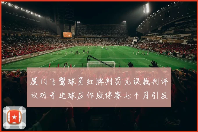 厦门飞鹭球员红牌判罚无误裁判评议对手进球应作废停赛七个月引发热议